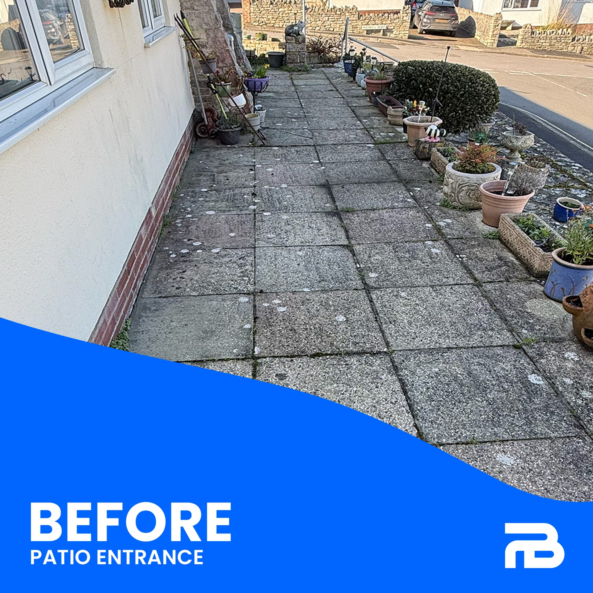 Patio Entrance Restoration - Before